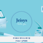 제이시스메디칼(287410) 4Q21 21년 연 매출 813억원, 영업이익 226억원의 최대 실적 달성