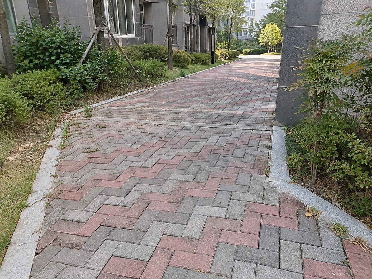 보도블록 사진 2