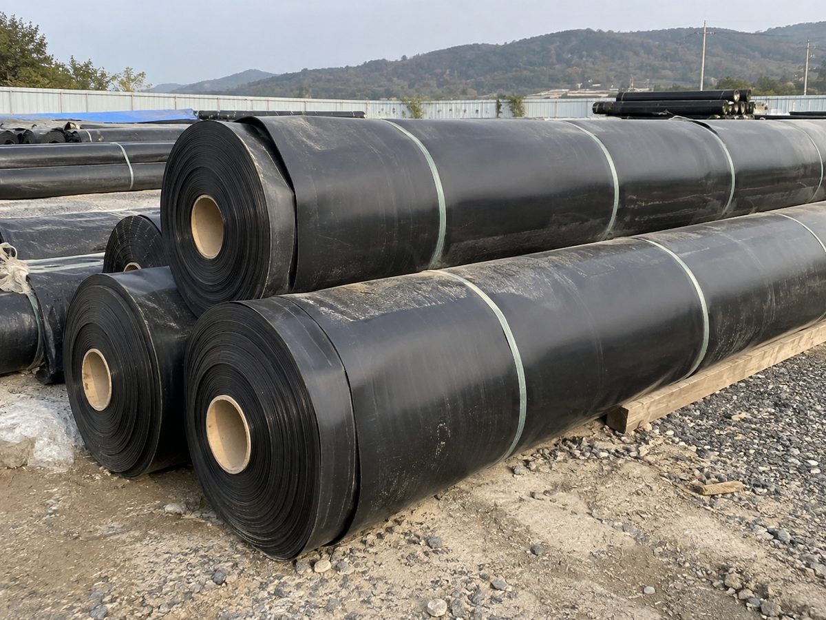 HDPE 차수시트 사진 1