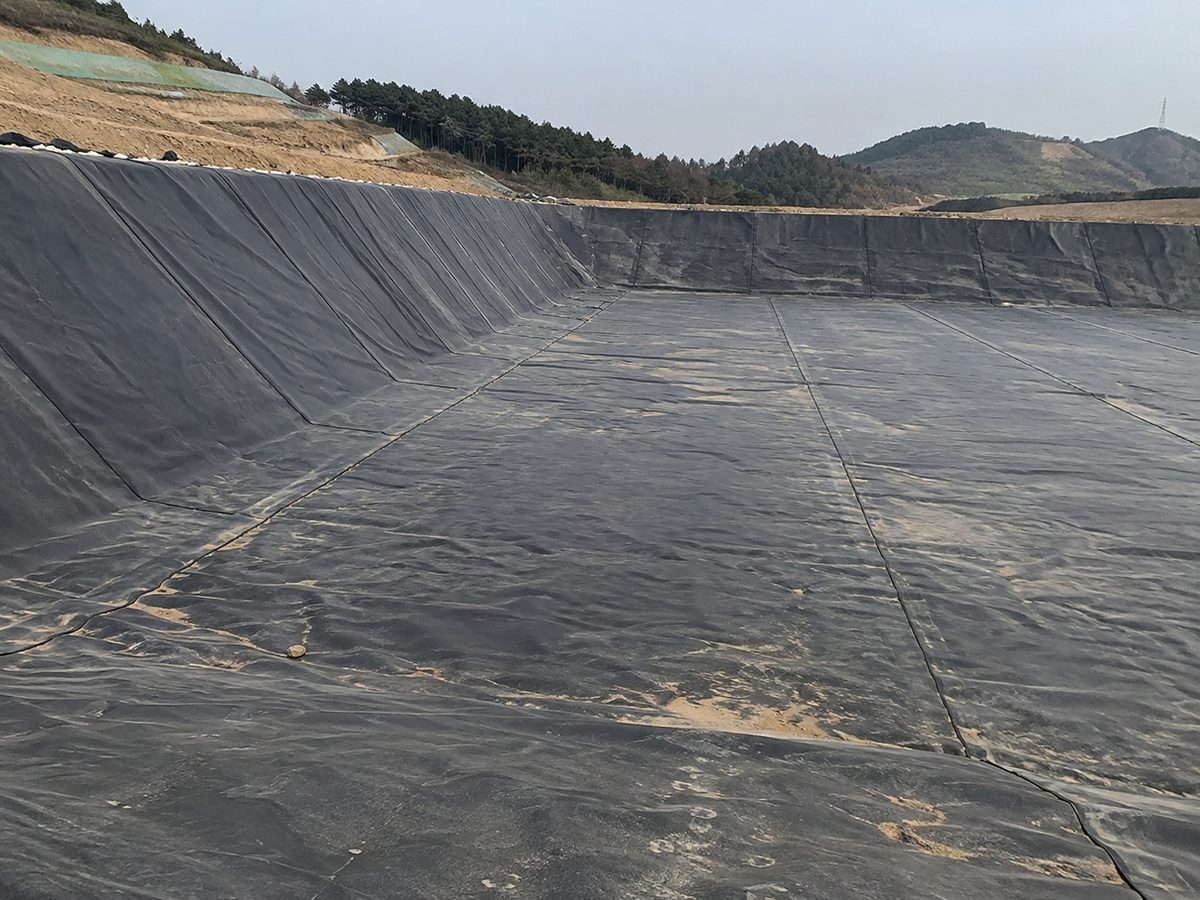 HDPE 차수시트 사진 2