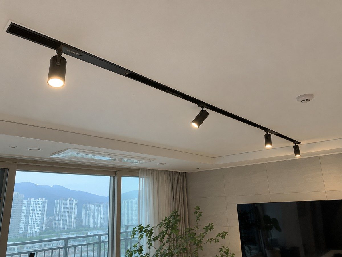 마그네틱 레일 조명 사진 2