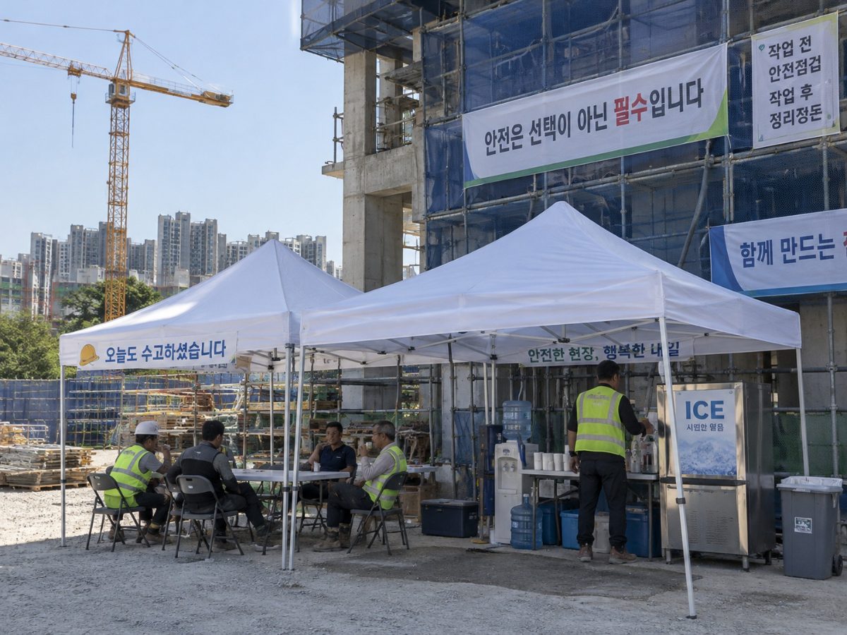 캐노피 천막 사진 2