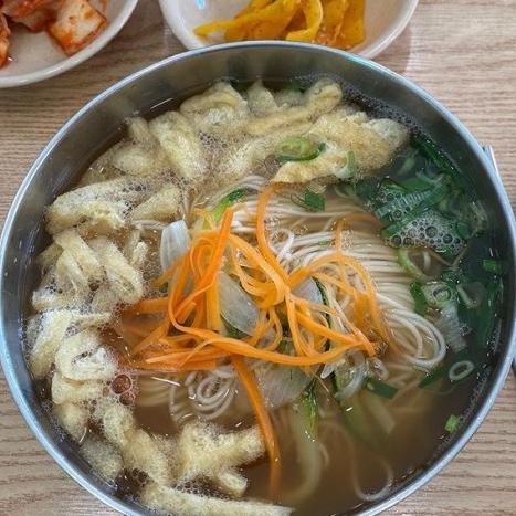 멸치국수