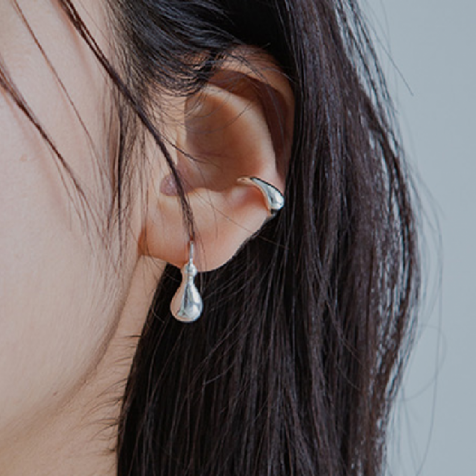 [에브모] big drop earrings