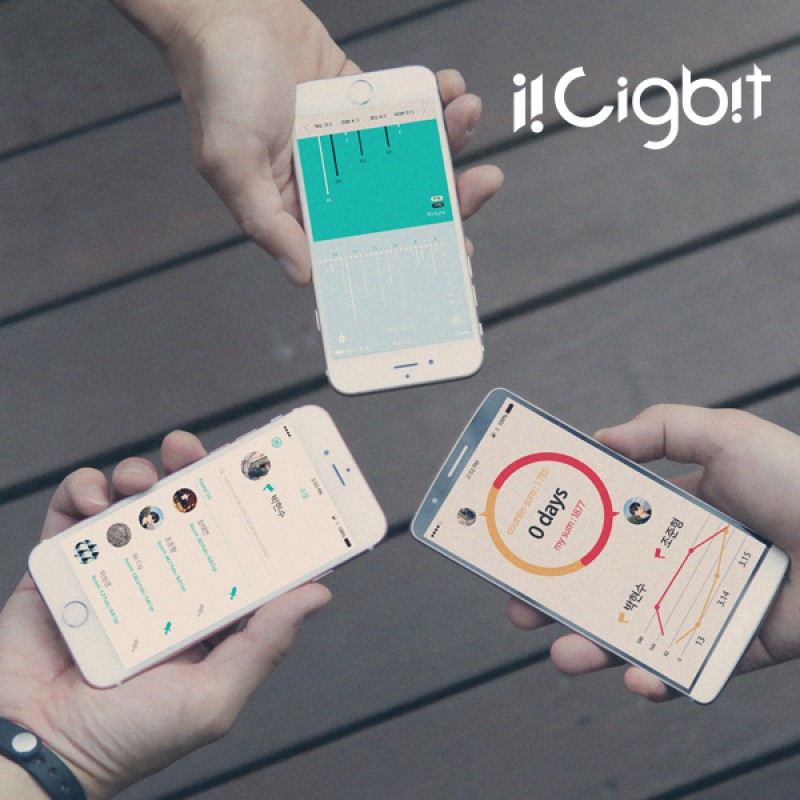 디너의여왕 - [배송] Cigbit (전자담배 전용 흡연량 측정장치)-전자담배소지지만 체험가능