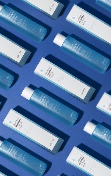아쿠탑 듀얼 이펙트 시그니처 톤업 워터 250ml