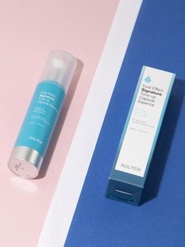 아쿠탑 듀얼 이펙트 시그니처 톤업 캡슐 에센스 50ml
