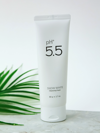 포므시 스노우 화이트 클렌징폼 pH5.5