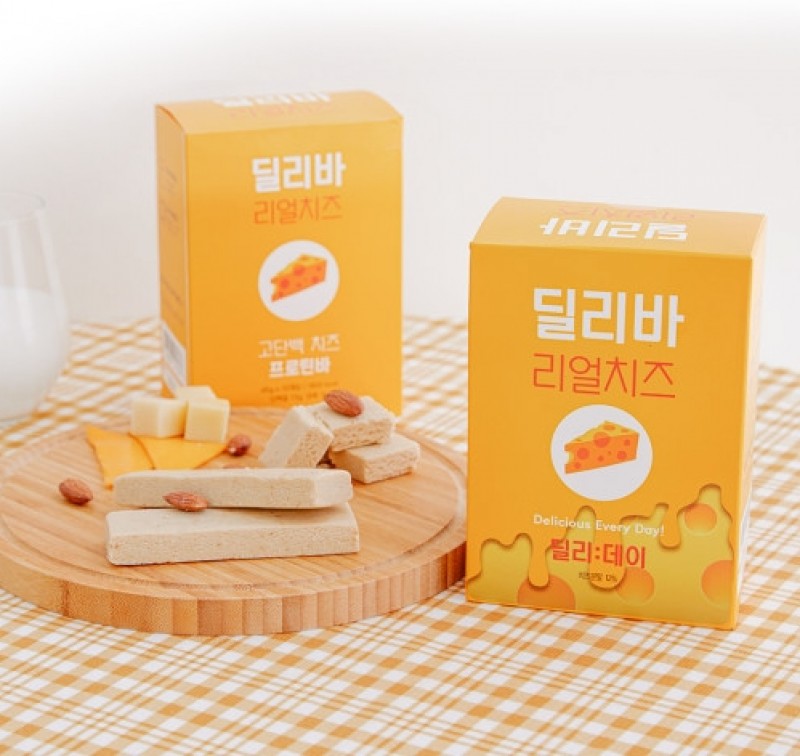 디너의여왕 - [배송] 딜리데이 딜리바 프로틴바 리얼치즈1Box (10개입) 1차 디너의여왕 - [배송] 딜리데이 딜리바 프로틴바 리얼치즈1Box... 