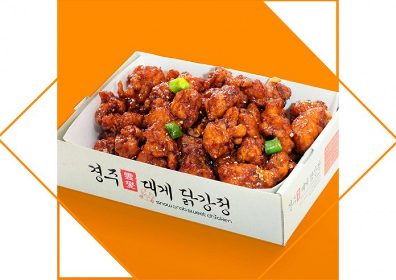 디너의여왕 - [배송] 경주대게닭강정 경주 황리단길 명물 대게순살닭강정 순한맛 1차